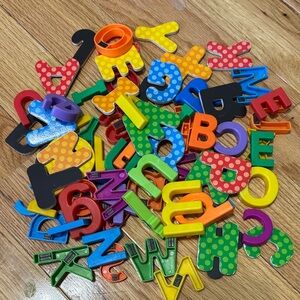 Colorful Alphabet Magnet Set for Kids